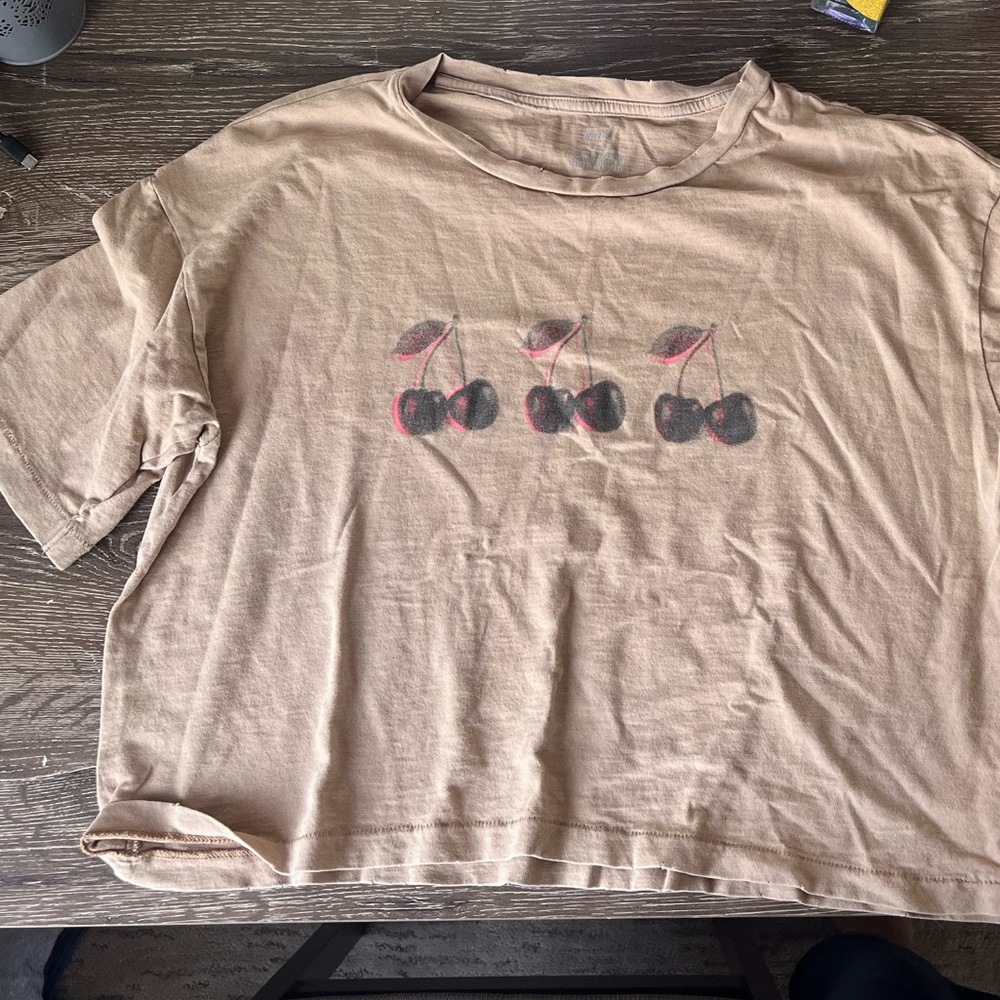 Cherry Aerie Crop Top